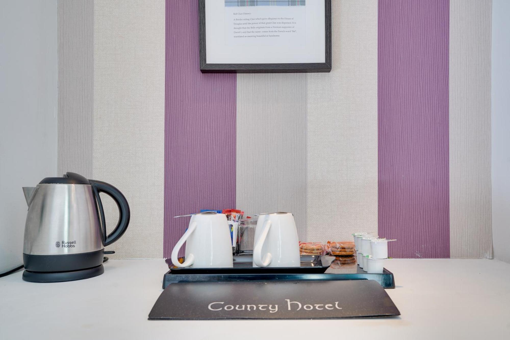 The County Hotel - Self Check-In, Ultra Fast Wi-Fi, Free Parking, Central Location セルカーク エクステリア 写真
