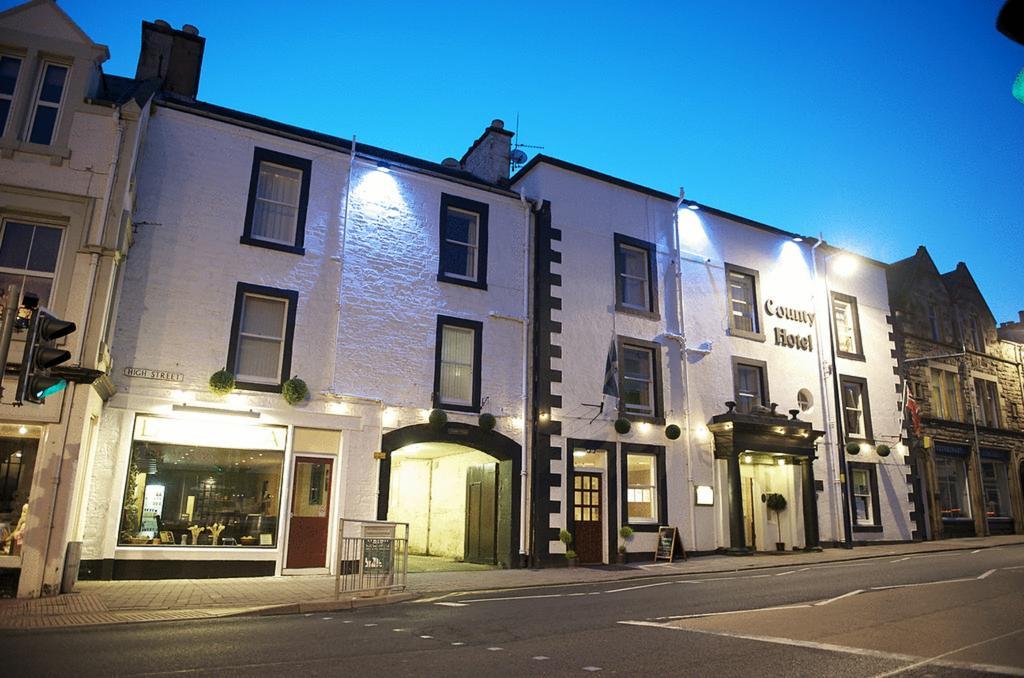 The County Hotel - Self Check-In, Ultra Fast Wi-Fi, Free Parking, Central Location セルカーク エクステリア 写真
